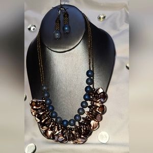 SOLD‼️Necklace & Earrings set